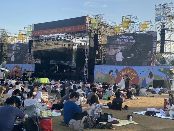 지난 9일 가평군에서 열린 '제23회 자라섬재즈페스티벌 현장 [사진=김남희 기자 ]