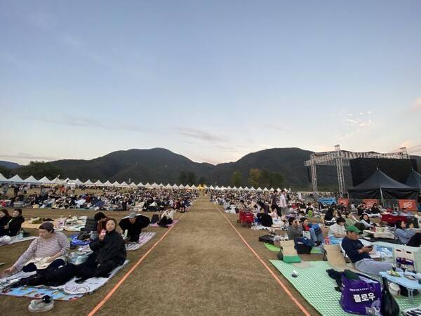 지난 9일 가평군에서 열린 '제23회 자라섬재즈페스티벌 현장 [사진=김남희 기자 ]