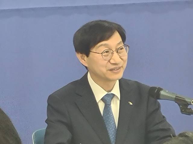 ▲김성주 국민연금공단 이사장은 지난해 말 취임 이후 전북의 금융생태계 조성을 위해 규정을 정비하는 등 올인 해왔다. ⓒ국민연금공단