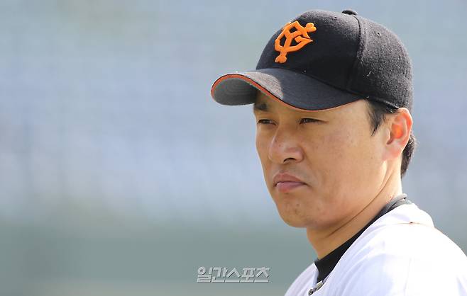 2010년 2월 일본 요미우리 전지훈련 당시 이승엽의 모습. IS 포토