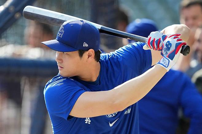 미국프로야구 메이저리그(MLB) LA 다저스 오타니 쇼헤이. 밀워키 | AFP연합뉴스