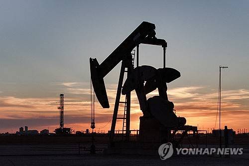미국 텍사스주 퍼미안 분지의 시추시설[연합뉴스 사진 제공]