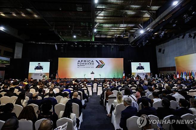 케냐에서 열린 아프리카 포워드 서밋(AFRICA FORWARD SUMMIT) [EPA 연합뉴스 자료사진. 재판매 및 DB 금지]