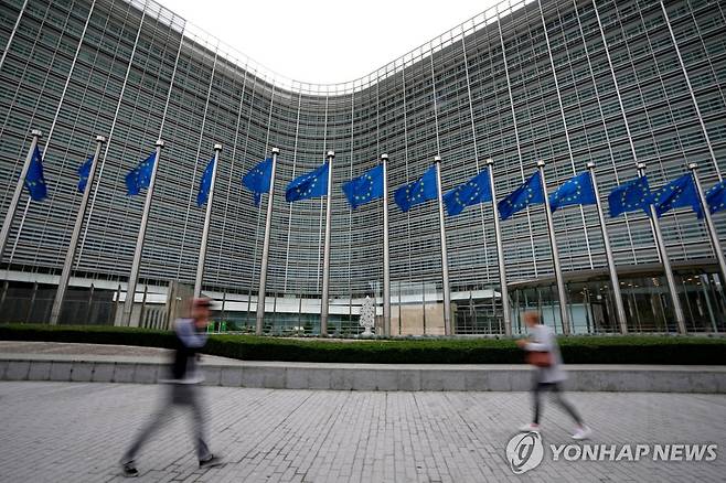 브뤼셀의 EU 집행위원회 [AFP 연합뉴스. 재판매 및 DB 금지]