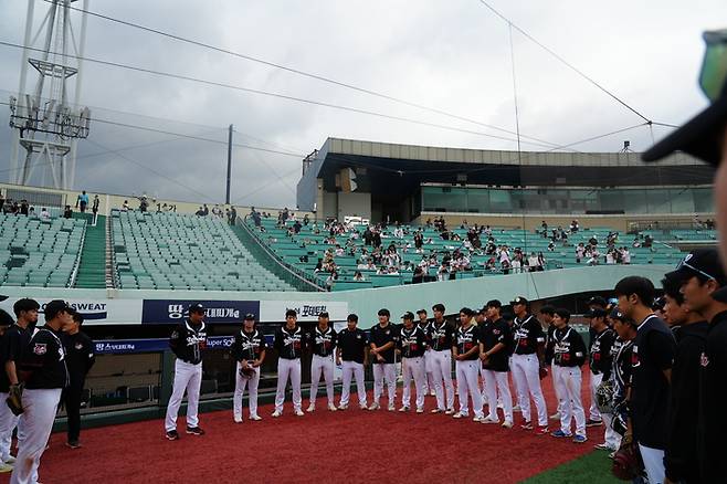 울산 웨일즈가  18일 울산 문수구장에서 열린 삼성과 2026 울산-KBO Fall League 4번째 경기에서 3-0으로 승리했다. 사진 | 울산 웨일즈