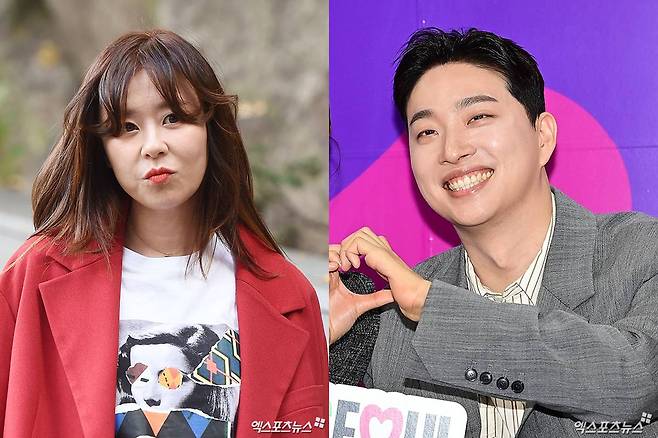 최강희(좌), 박위(우)
