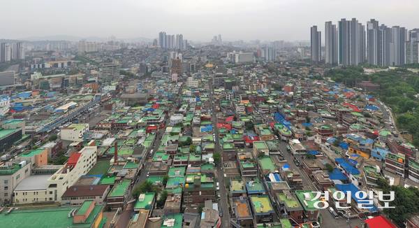 인천 제물포구 송림동의 한 다세대 주택가 일대.  /경인일보DB