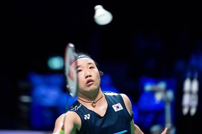 An Se Young of South Korea competes during the women's singles final at the Denmark Badminton Open in Odense, Sunday, Oct. 18, 2026. (Frank Cilius/Ritzau Scanpix via AP) DENMARK OUT; MANDATORY CREDIT







<저작권자(c) 연합뉴스, 무단 전재-재배포, AI 학습 및 활용 금지>