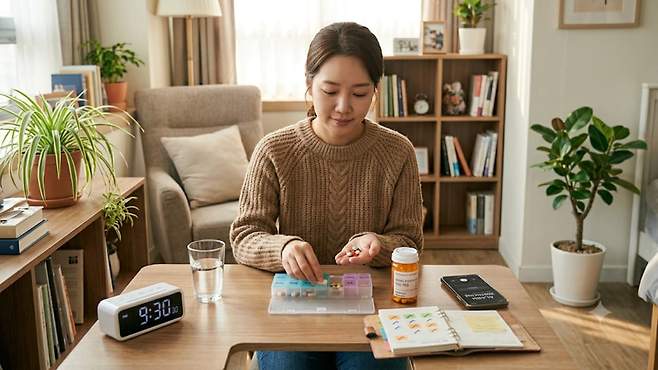 주의력결핍 과잉행동장애(ADHD)가 있는 사람은 그렇지 않은 사람보다 전체 사망 위험이 높지만, ADHD 약물을 복용하는 경우 사망 위험이 상대적으로 낮다는 연구 결과가 나왔다&nbsp;|&nbsp;출처:&nbsp;Gemini 생성