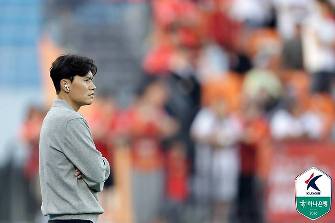 강원 정경호 감독. 제공 | 한국프로축구연맹