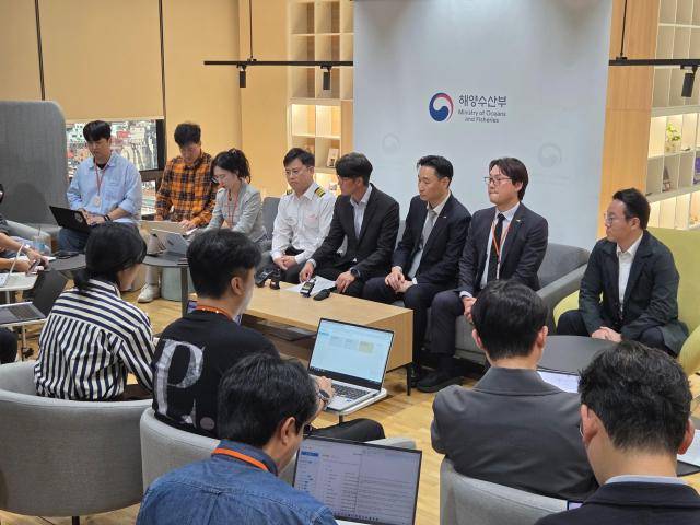 해양수산부는 22일 부산청사에서 북극항로 시범운항 관련 기자간담회를 개최했다. [사진=해양수산부]