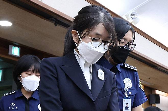법정 출석한 김건희 여사 ⓒ연합뉴스