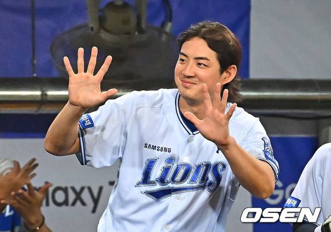 [OSEN=대구, 이석우 기자] 삼성 라이온즈 구자욱 010 2026.07.30 / foto0307@osen.co.kr