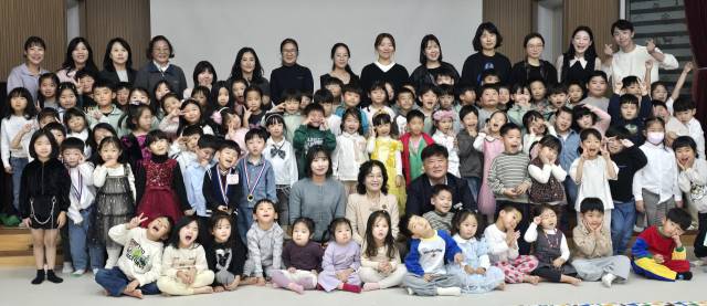 ▲새들행복나눔장터. ⓒ새들유치원