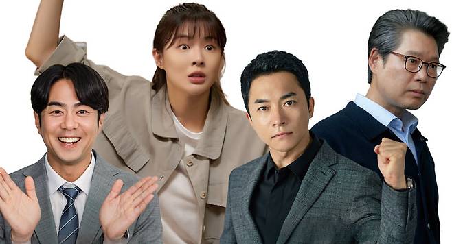영화 《수능, 출제의 비밀》에 출연한 전석호, 이선빈, 김영민, 유재명(왼쪽부터) &copy; ㈜바이포엠스튜디오, ㈜바른손이앤에이