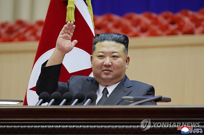 김정은 북한 국무위원장 [조선중앙통신=연합뉴스 자료사진. 국내에서만 사용가능. 재배포 금지. For Use Only in the Republic of Korea. No Redistribution]