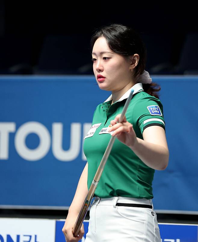 ‘당구 여제’ 김가영을 격침한 김보미가 기세를 몰아 LPBA 결승에 진출, 첫 우승 기회를 잡았다. PBA 제공