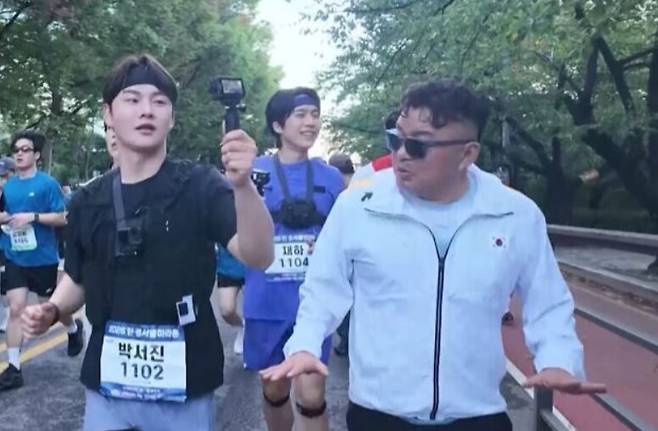 ▲ '살림남2' 박서진의 '하프 마라톤' 도전 현장.&nbsp; 출처 l KBS2