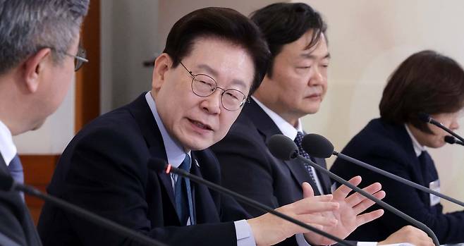 이재명 대통령. 청와대사진기자단