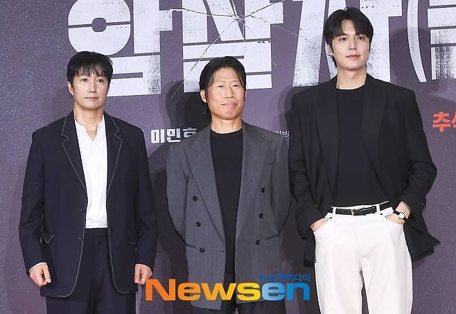 영화 ‘암살자(들)’ 주인공 배우 박해일(왼쪽부터), 유해진, 이민호(뉴스엔DB)