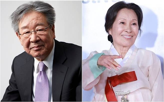 고 최불암, 김혜자. 사진|초록우산, 스타투데이DB