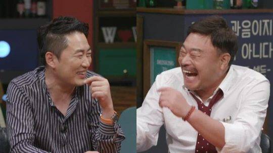 tvN ‘인생술집’에 출연한 정찬우(왼쪽부터), 김흥국/사진제공=tvN