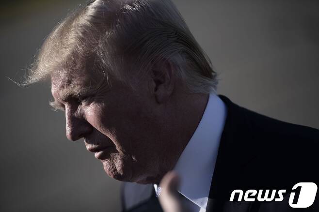 도널드 트럼프 미국 대통령.  © AFP=뉴스1