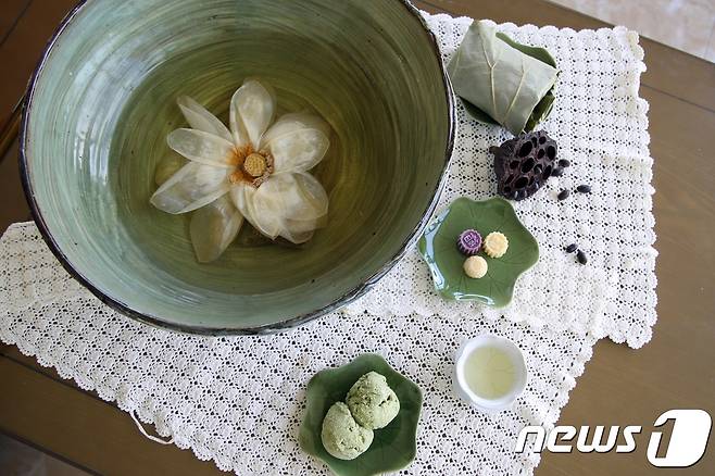 연꽃차. 한국관광공사 제공.© News1