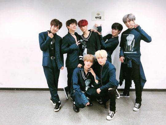 그룹 ‘바이칼’ 멤버 데이(왼쪽부터) 케이빈-연우-노아-도까-호찬-대웅. / 사진제공=바이칼엔터테인먼트