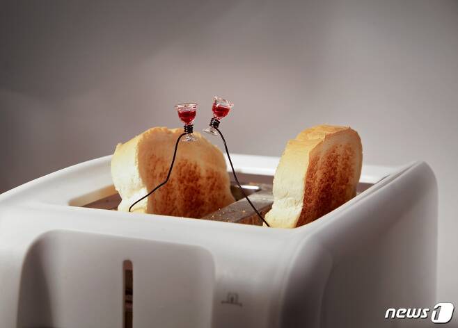 테리 보더, 사랑의 건배 Toast Toasting in a Toaster (사비나미술관 제공) © News1