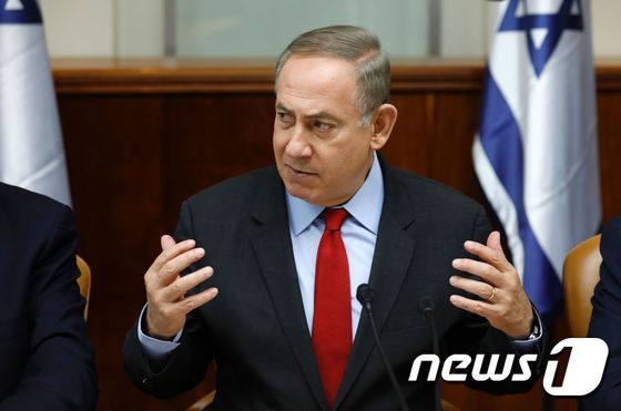 베냐민 네타냐후 이스라엘 총리. <자료사진> © AFP=뉴스1