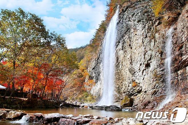 관광공사의 11월 추천 여행지, 순창 강천산. 이하 한국관광공사 제공  © News1