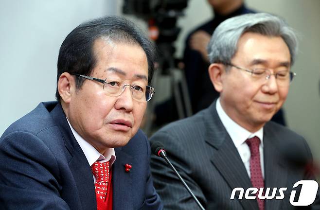 홍준표 자유한국당 대표. 뉴스1 © News1 박정호 기자