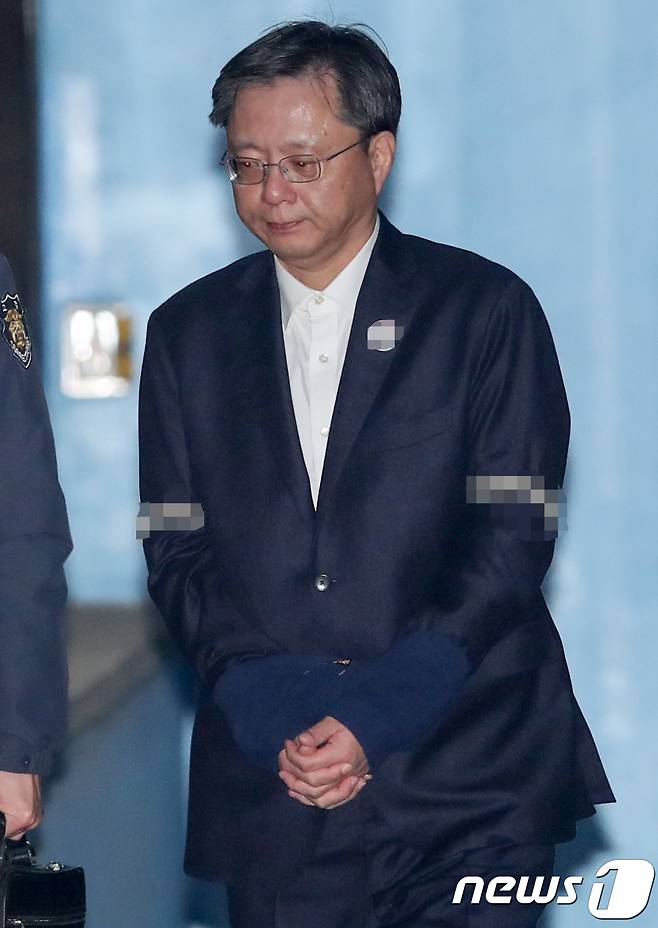 우병우 전 민정수석. 2017.12.27/뉴스1 © News1 허경 기자