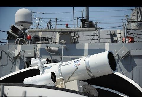 미 해군 함정에 장착된 레이저 무기. USNI  홈페이지 캡처