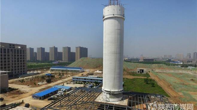 중국 산시성 시안의 세계 최대 규모 공기정화 타워. 출처:사우스차이나모닝포스트