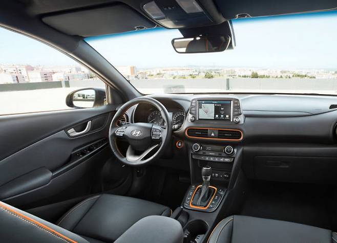 코나 실내 모습.