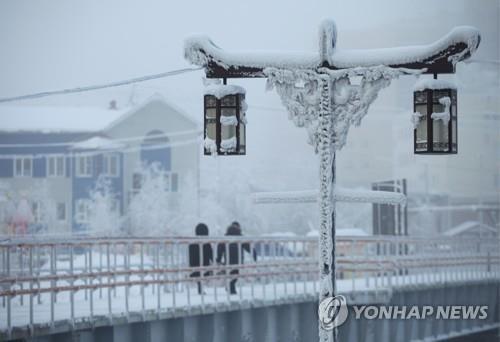 러시아 야쿠티아의 겨울 풍경 [이타르타스=연합뉴스]