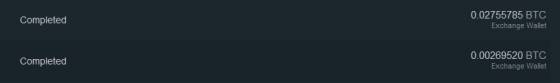 마침내 내 소듕한 비트코인이 도착했다. /사진=Bitfinex