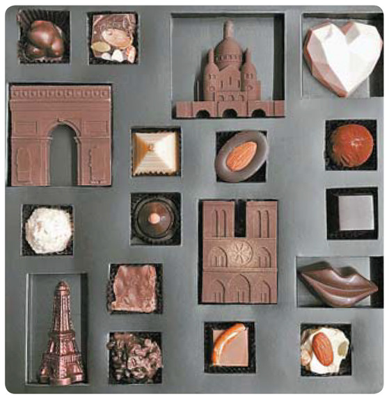 수제초콜릿 전문점 뚜두는 올해 사랑의 도시 ‘파리’를 모티프로 만든 초콜릿 패키지를 내놨다.