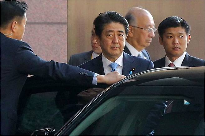 아베 신조 일본 총리 (자료사진=박종민 기자)