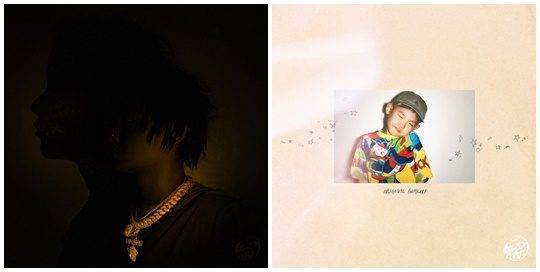 수퍼비 정규 1집 ‘랩 레전드’ 커버(왼쪽), 정규 2집 ‘오리지널 김치’ 커버 / 사진제공=굿라이프크루