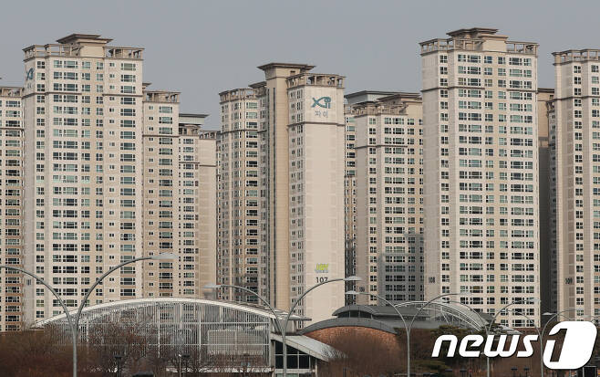서울의 한 아파트 단지의 모습.(뉴스1 자료사진)© News1 구윤성 기자