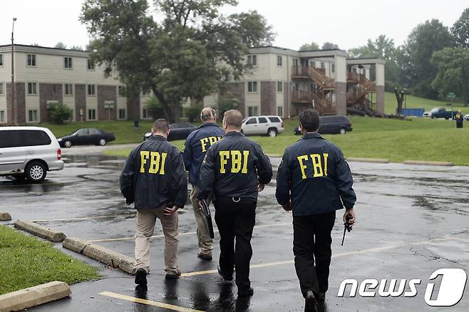 미국 연방수사국(FBI) 요원들. (자료사진) © AFP=뉴스1