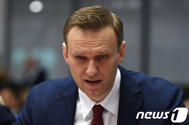 러시아 야권 지도자 알렉세이 나발니. © AFP=뉴스1