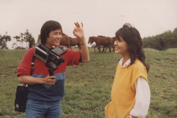 스물 여섯에 여배우 강문영과 함께 출연했던 영화 ‘스물 하나의 비망록(1983년)'. 인터넷 상에서 ‘송승환의 리즈시절'로 한동안 회자됐다