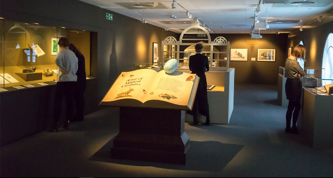 영국에서 열린 ‘해리포터:마법의 역사’ 전시 – 영국국립도서관 제공