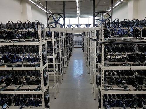 인천에 위치한 가상화폐 채굴장./조선일보DB