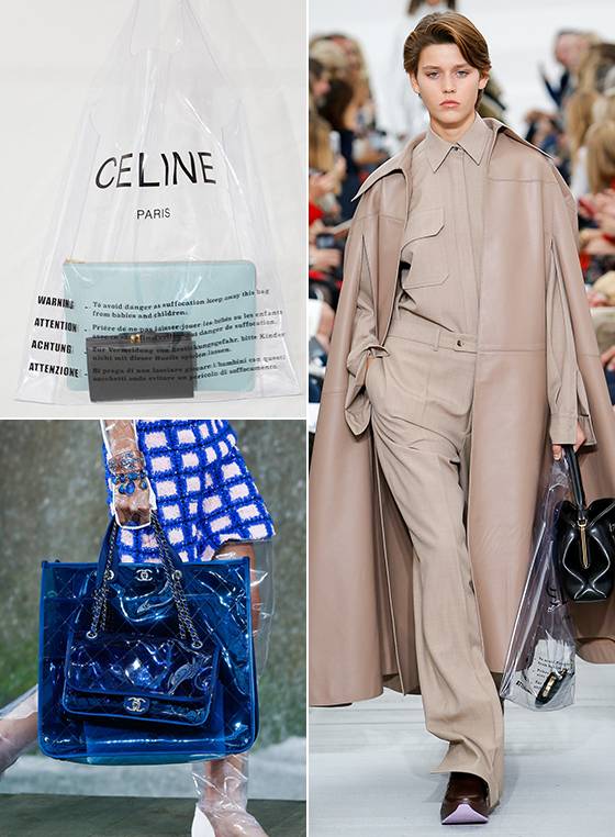 셀린느, 샤넬 2018 S/S 컬렉션/사진=셀린느 인스타그램, 샤넬