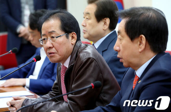 홍준표 자유한국당 대표. /뉴스1 © News1 박정호 기자